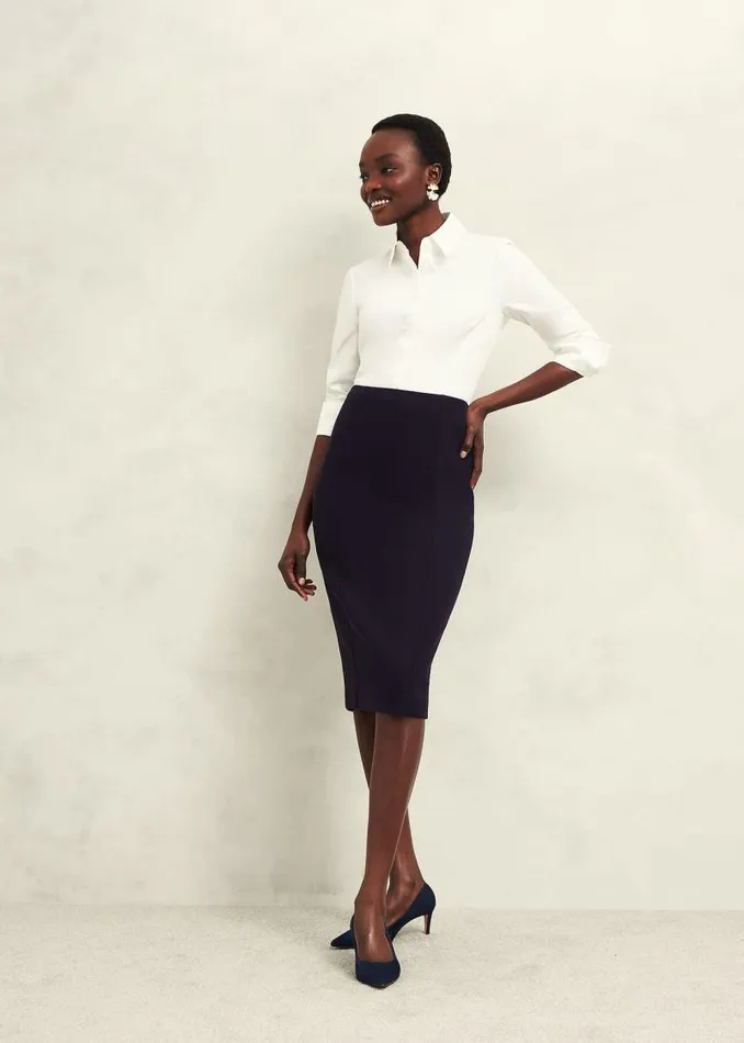 Women HOBBS Skirts Aly Skirt Navy