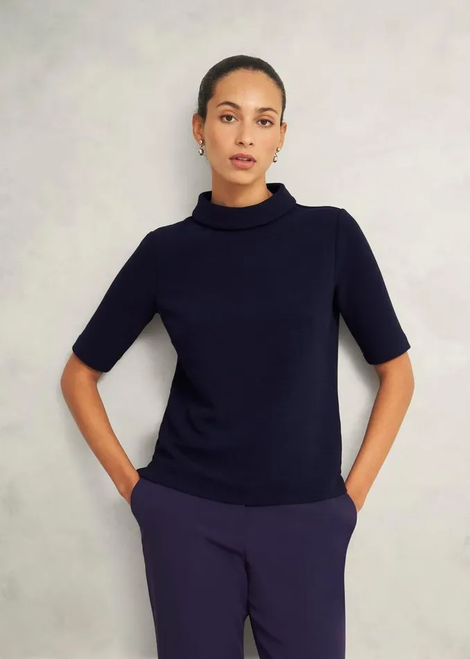 Women HOBBS Tops Tali Top Midnight Navy