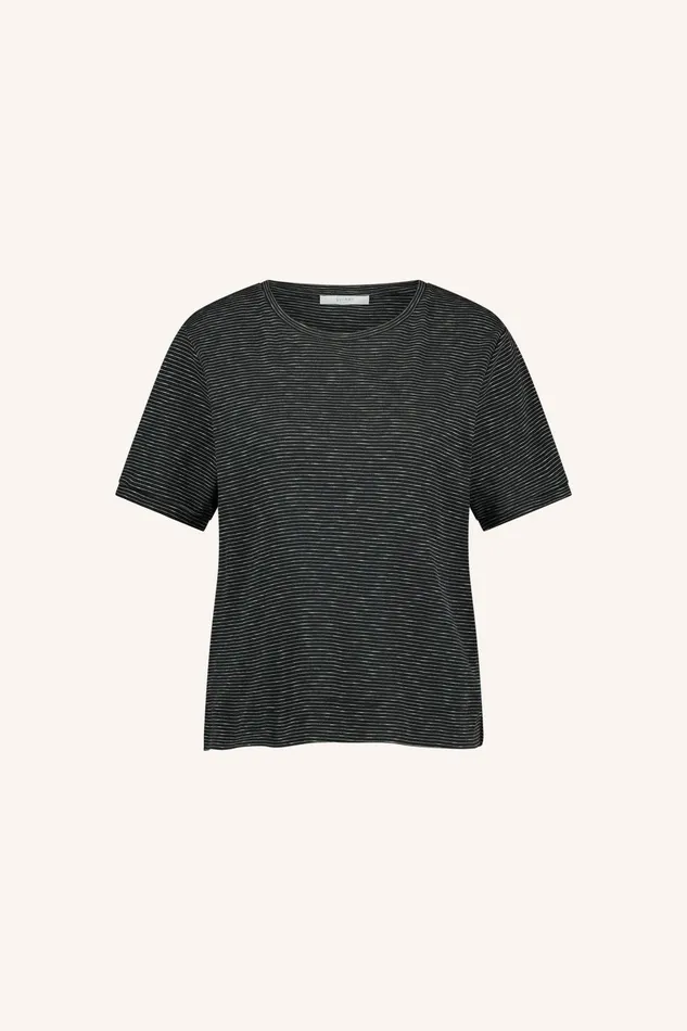 Women Hope Thin Stripe Top Jet Black Bybar Tops and Shirts Women Hope Thin Stripe Top Jet Black Bybar Tops and Shirts