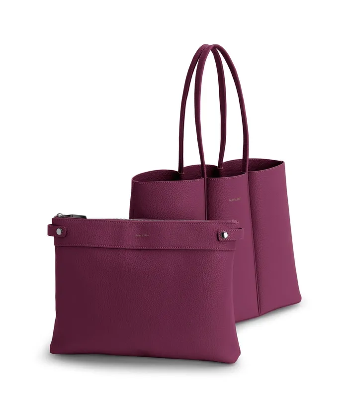 Women Hyde Vegan Tote Bag 8211 Purity Tarte Matt and Nat Totes
