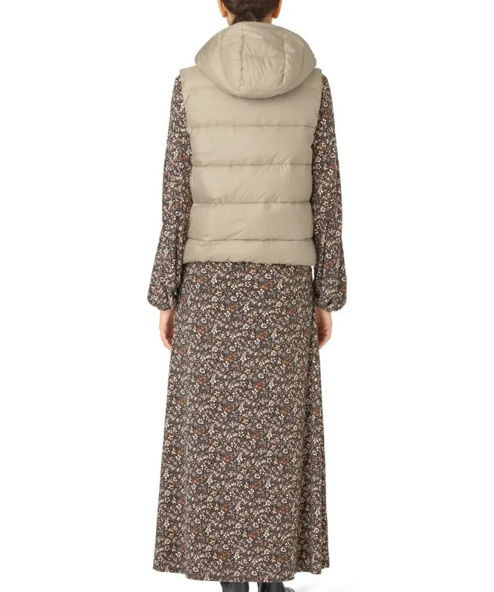 Women Ilse Jacobsen Down Vest 8211 Cobblestone