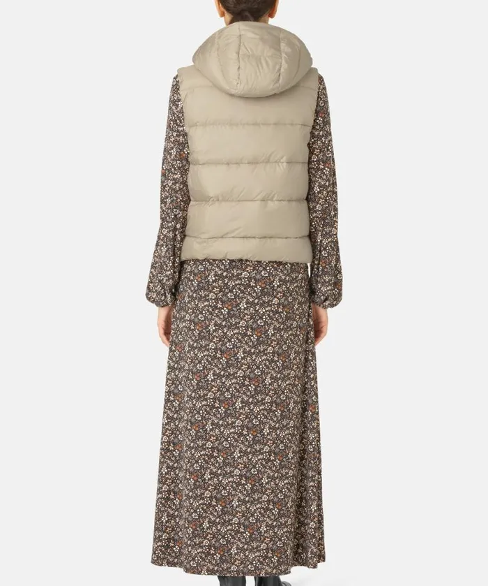 Women Ilse Jacobsen Down Vest 8211 Cobblestone