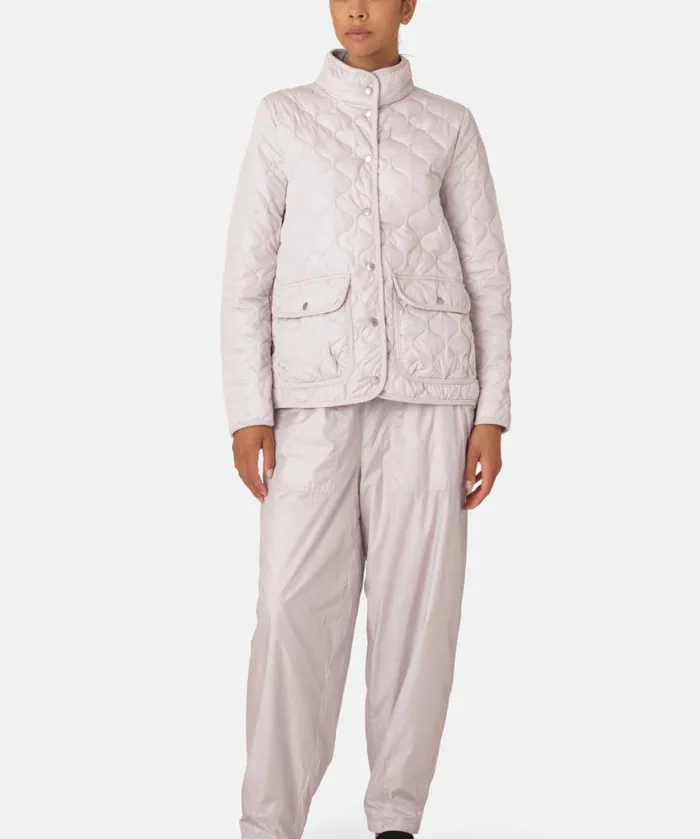 Women Ilse Jacobsen Quilt Jacket 8211 Concrete