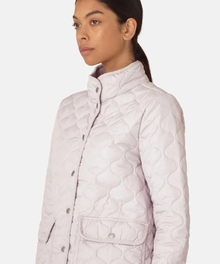 Women Ilse Jacobsen Quilt Jacket 8211 Concrete