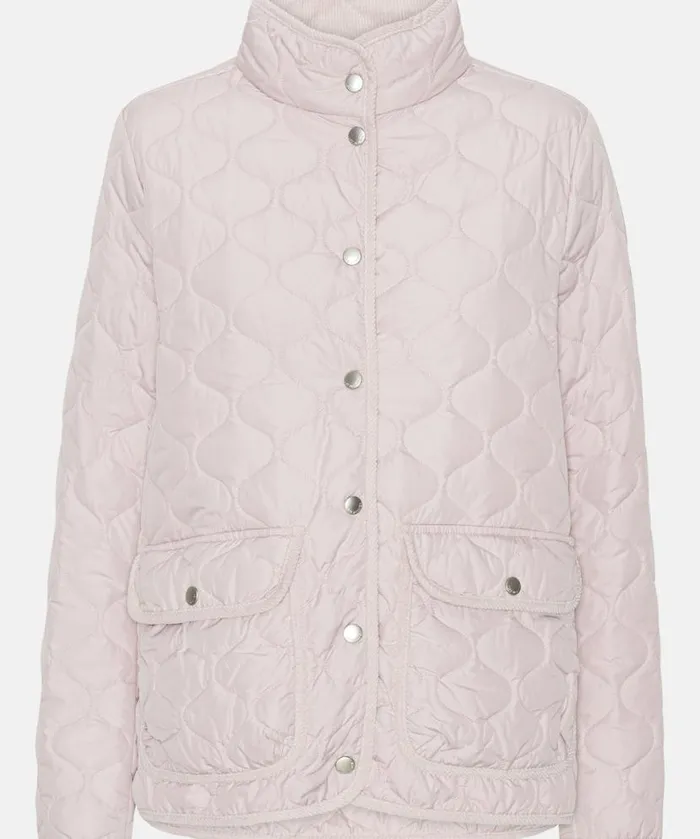 Women Ilse Jacobsen Quilt Jacket 8211 Concrete