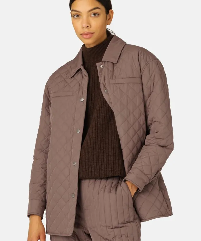 Women Ilse Jacobsen Quilt Jacket 8211 Old Lavender Women Ilse Jacobsen Quilt Jacket 8211 Old Lavender