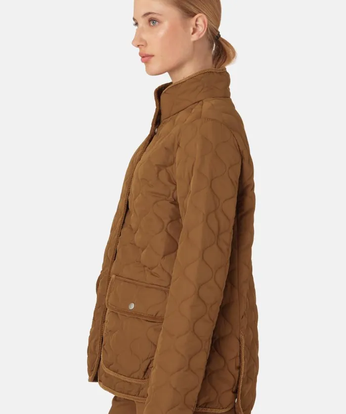 Women Ilse Jacobsen Quilt Jacket 8211 Walnut