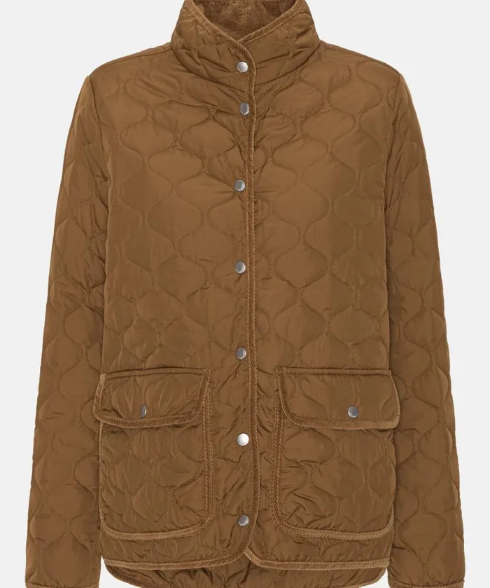 Women Ilse Jacobsen Quilt Jacket 8211 Walnut