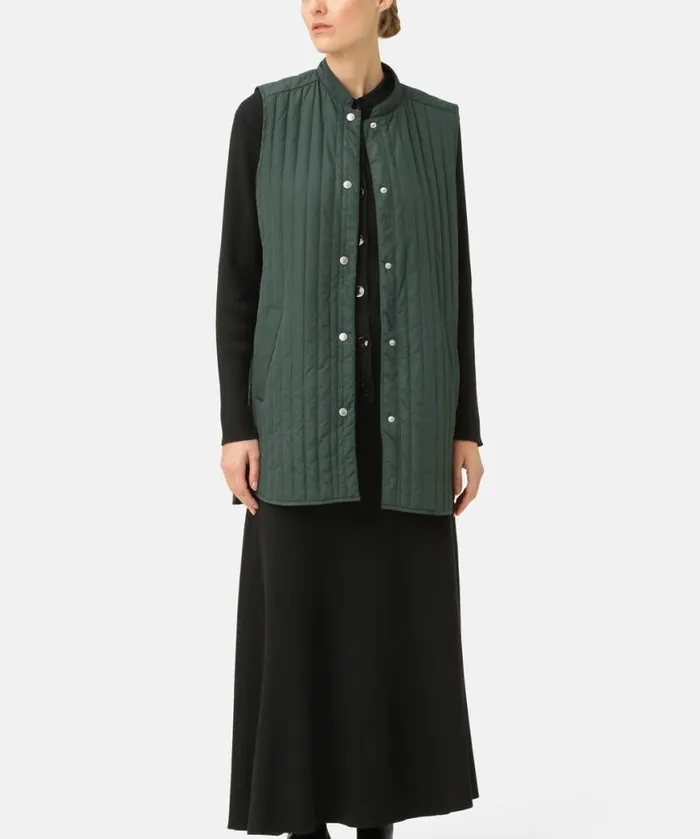 Women Ilse Jacobsen Quilt Vest 8211 Beetle