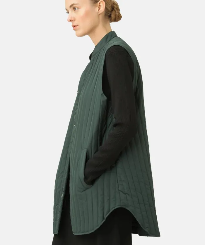 Women Ilse Jacobsen Quilt Vest 8211 Beetle