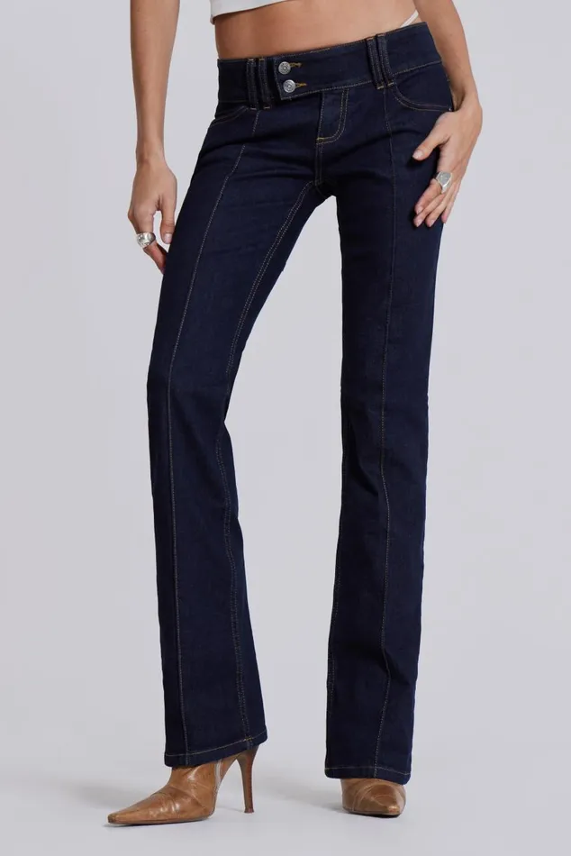 Women Indigo Thirteen Jeans Jaded London Jeans