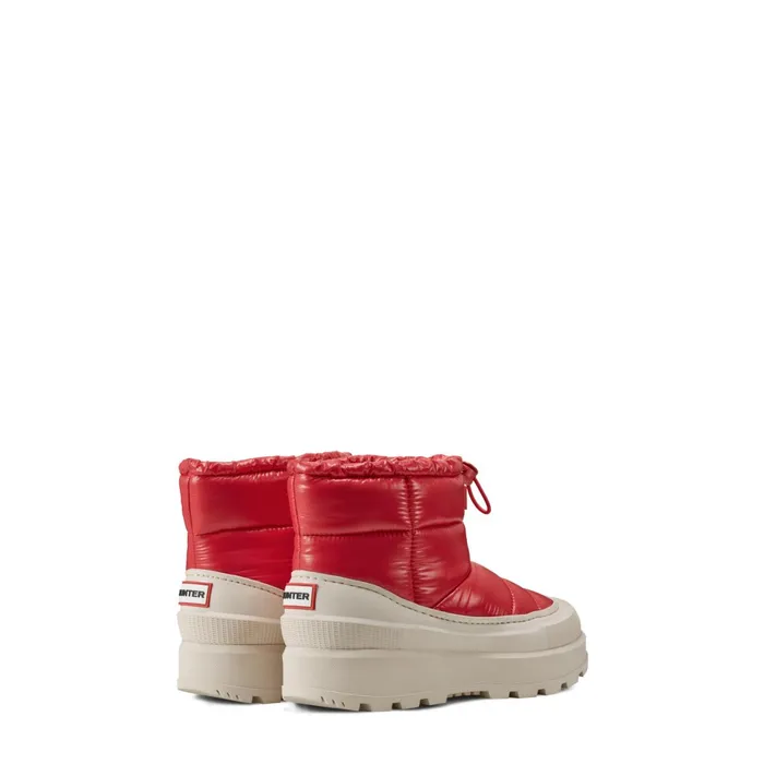 Women Insulated and Snow Boots Hunter Boots Amble Waterproof Snow Booties Medium Red Women Insulated and Snow Boots Hunter Boots Amble Waterproof Snow Booties Medium Red
