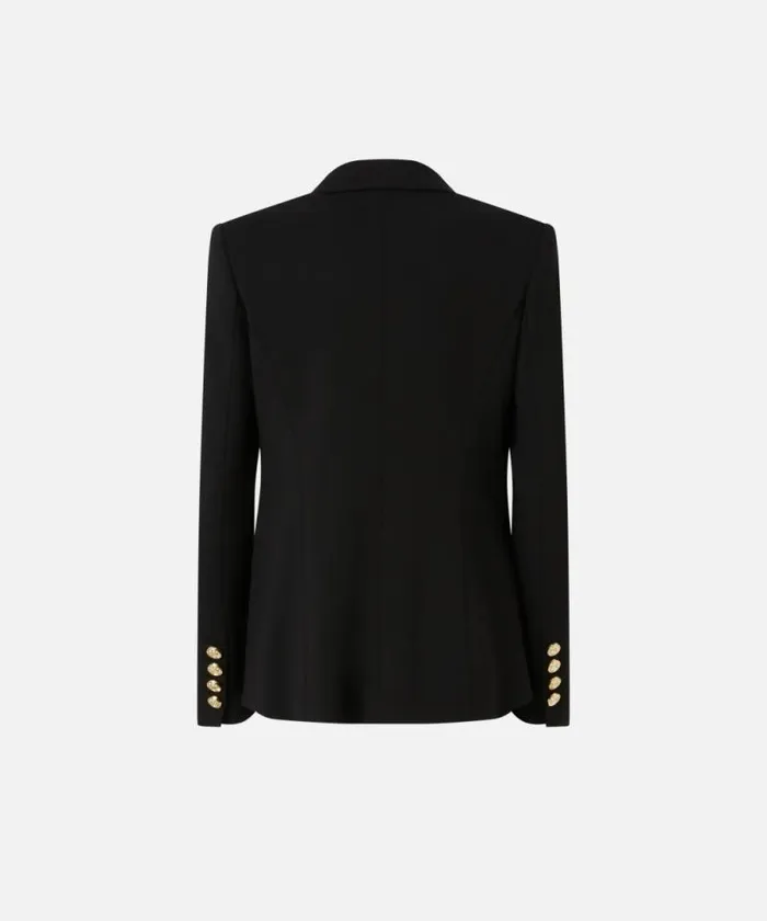 Women Jackets Pinko Singlebreasted Blazer Limo Black Women Jackets Pinko Singlebreasted Blazer Limo Black