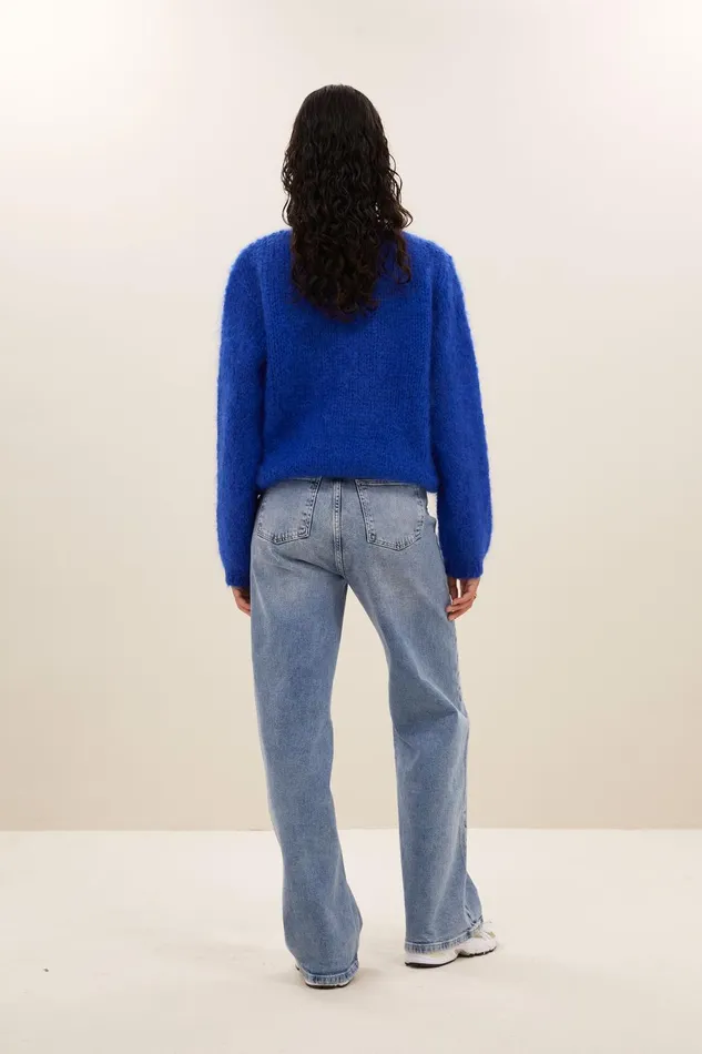 Women James Pullover Electric Blue Bybar Pullovers