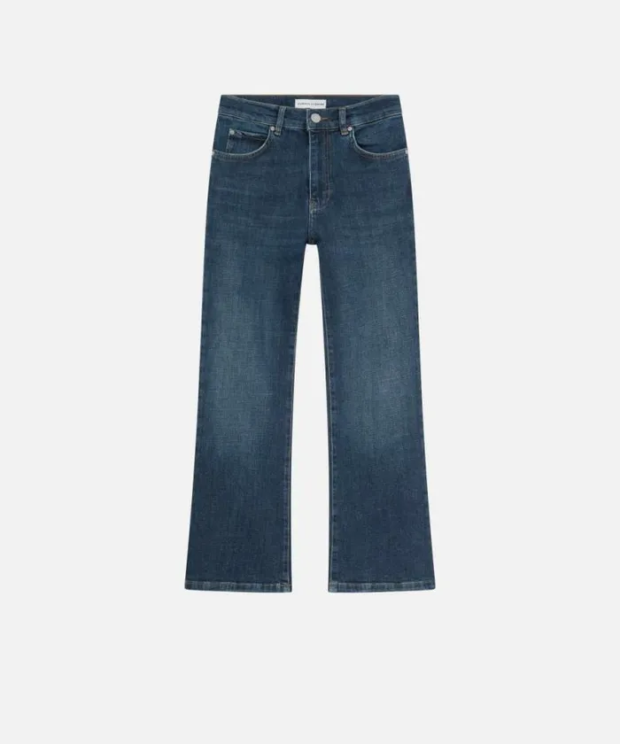 Women Jeans Pinko Dark Denim Bootcut Jeans Dark Vintage Wash Women Jeans Pinko Dark Denim Bootcut Jeans Dark Vintage Wash