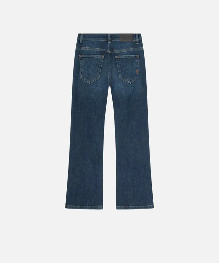 Women Jeans Pinko Dark Denim Bootcut Jeans Dark Vintage Wash Women Jeans Pinko Dark Denim Bootcut Jeans Dark Vintage Wash