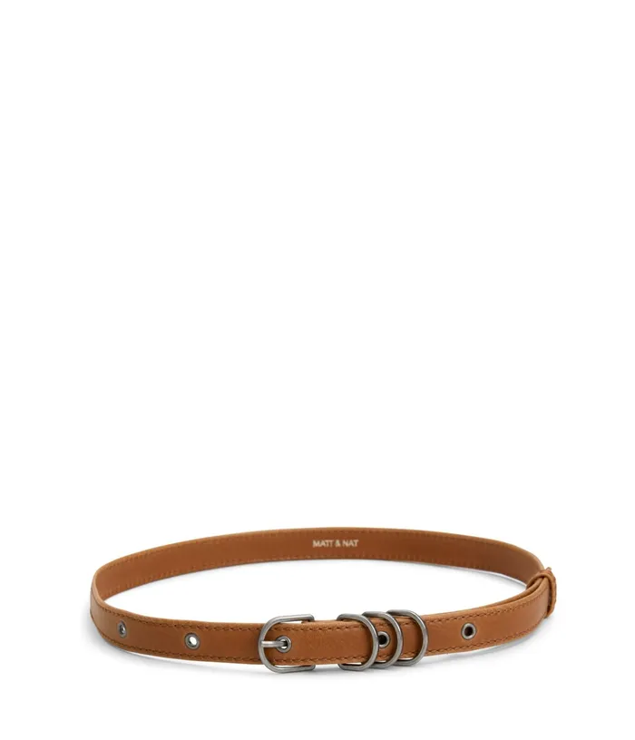 Women Julep Vegan Skinny Belt Chili Matt and Nat Belts