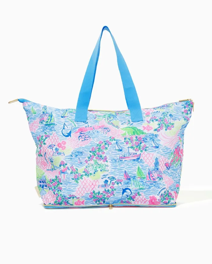 Women Lilly Pulitzer Bags Getaway Packable Tote Multi Sunshine State Of Mind Women Lilly Pulitzer Bags Getaway Packable Tote Multi Sunshine State Of Mind