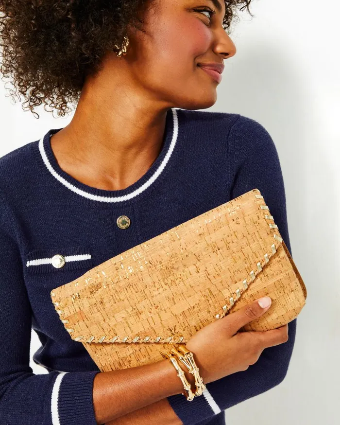 Women Lilly Pulitzer Bags Madigan Cork Clutch Natural Women Lilly Pulitzer Bags Madigan Cork Clutch Natural