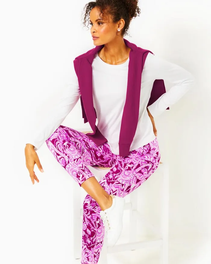 Women Lilly Pulitzer Bottoms UPF 50 Luxletic 28 Low Tide Navy Bouquet All Day Golf Women Lilly Pulitzer Bottoms UPF 50 Luxletic 28 Low Tide Navy Bouquet All Day Golf