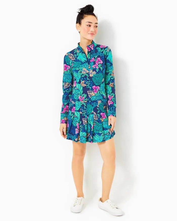 Women Lilly Pulitzer Bottoms UPF 50 Luxletic 28 Low Tide Navy Bouquet All Day Golf Women Lilly Pulitzer Bottoms UPF 50 Luxletic 28 Low Tide Navy Bouquet All Day Golf