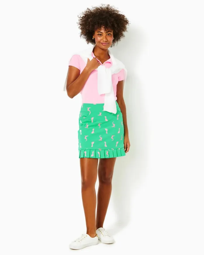 Women Lilly Pulitzer Bottoms UPF 50 Luxletic Monica Pleated Skort Spearmint Par Tee Animals Golf Women Lilly Pulitzer Bottoms UPF 50 Luxletic Monica Pleated Skort Spearmint Par Tee Animals Golf