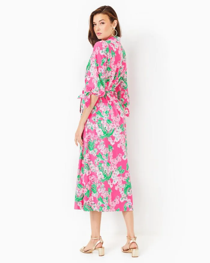 Women Lilly Pulitzer Dresses Amrita Cotton Midi Shirtdress Roxie Pink Worth A Look Women Lilly Pulitzer Dresses Amrita Cotton Midi Shirtdress Roxie Pink Worth A Look