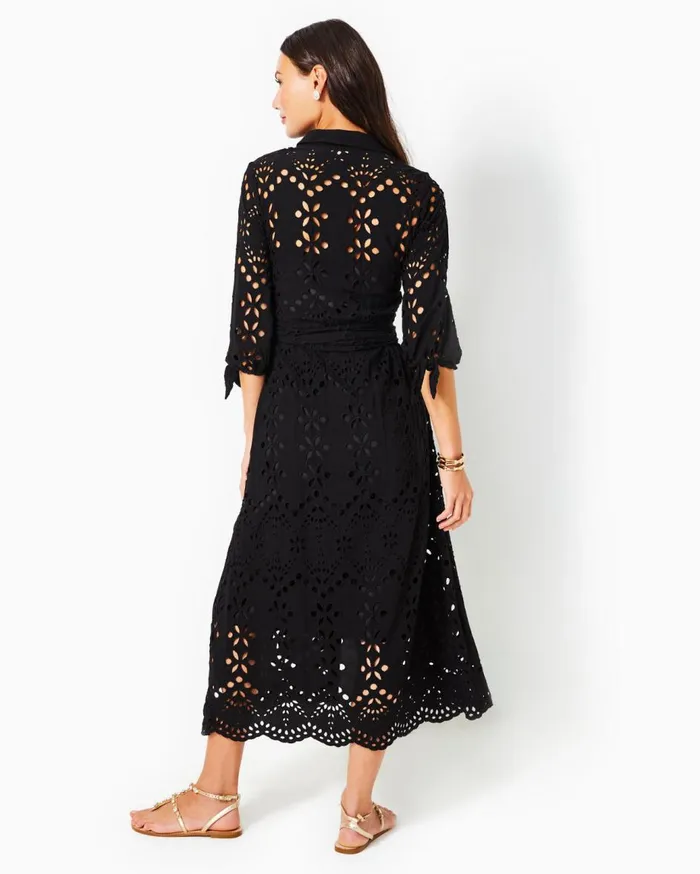Women Lilly Pulitzer Dresses Amrita Eyelet Midi Dress Spearmint Soiree Eyelet Women Lilly Pulitzer Dresses Amrita Eyelet Midi Dress Spearmint Soiree Eyelet