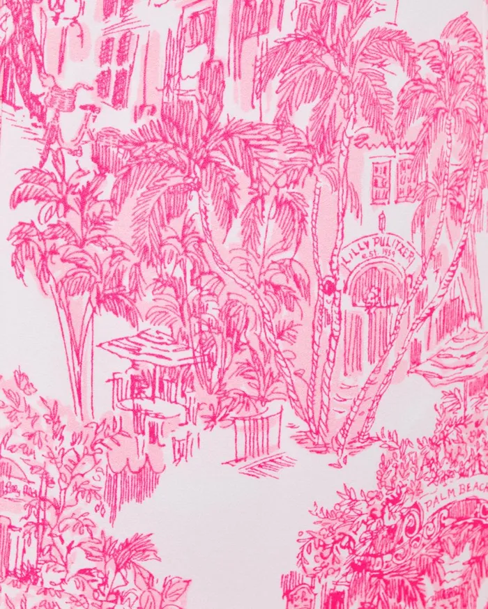 Women Lilly Pulitzer Dresses Arlana Skirted Romper Resort White Pb Anniversary Toile Women Lilly Pulitzer Dresses Arlana Skirted Romper Resort White Pb Anniversary Toile