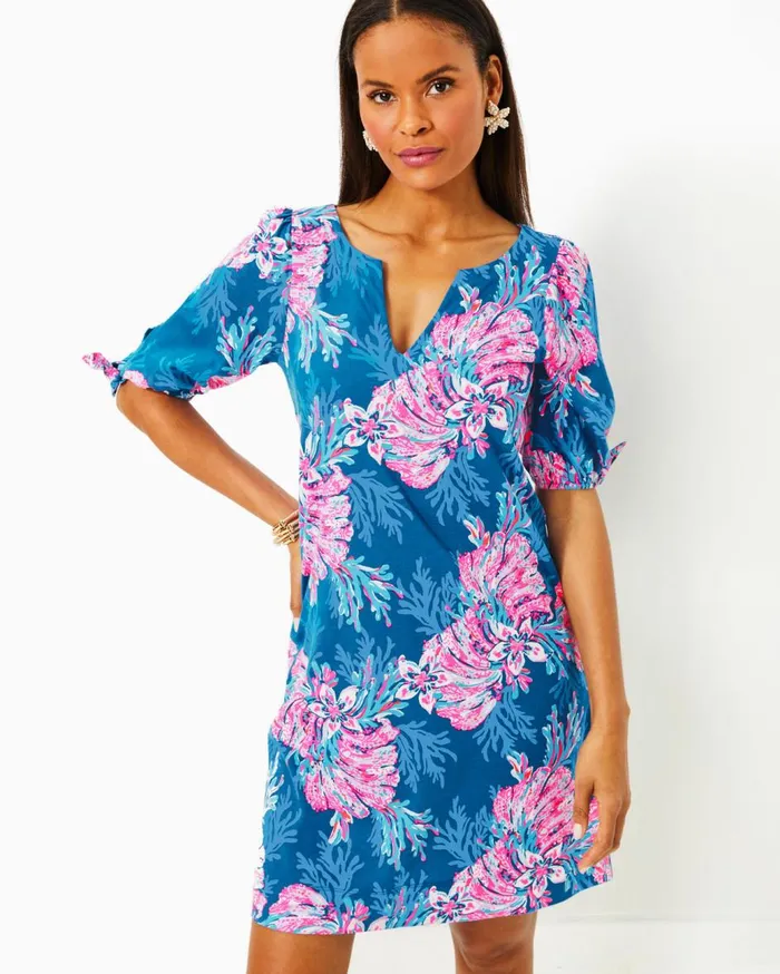 Women Lilly Pulitzer Dresses Clara Sleeveless Romper Multi For The Fans Women Lilly Pulitzer Dresses Clara Sleeveless Romper Multi For The Fans