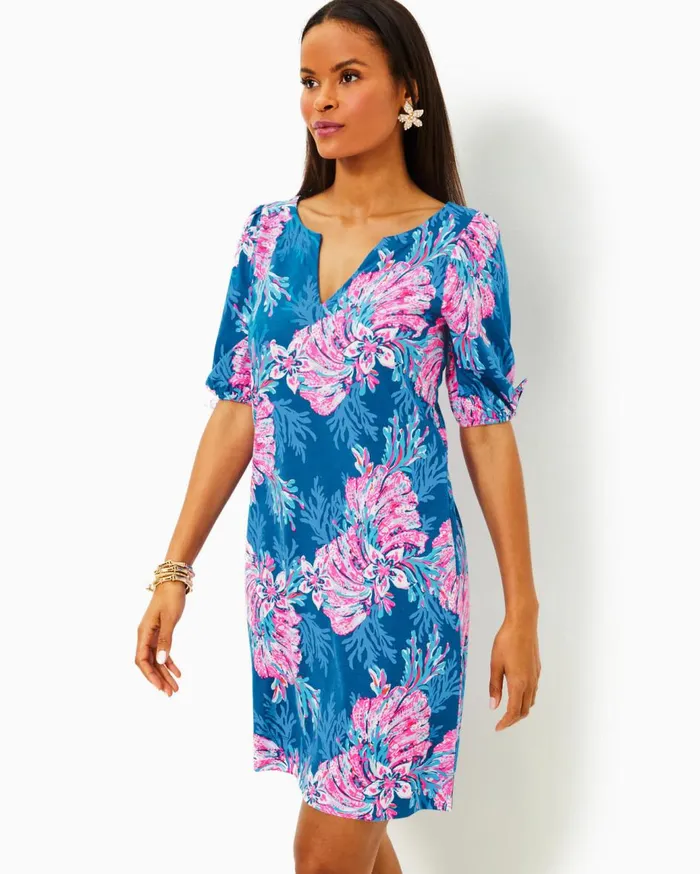 Women Lilly Pulitzer Dresses Clara Sleeveless Romper Multi For The Fans Women Lilly Pulitzer Dresses Clara Sleeveless Romper Multi For The Fans