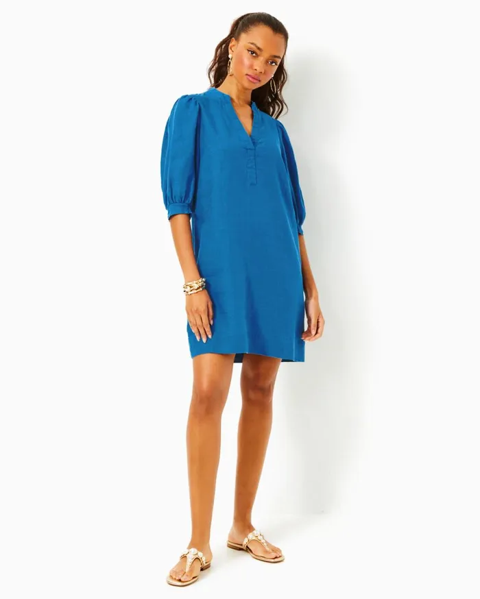 Women Lilly Pulitzer Dresses Etta VNeck Dress Multi Via Parigi Women Lilly Pulitzer Dresses Etta VNeck Dress Multi Via Parigi