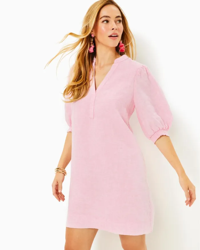 Women Lilly Pulitzer Dresses Etta VNeck Dress Multi Via Parigi Women Lilly Pulitzer Dresses Etta VNeck Dress Multi Via Parigi