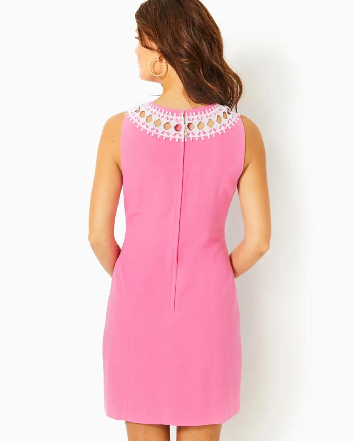 Women Lilly Pulitzer Dresses Mila Shift Dress Confetti Pink Women Lilly Pulitzer Dresses Mila Shift Dress Confetti Pink