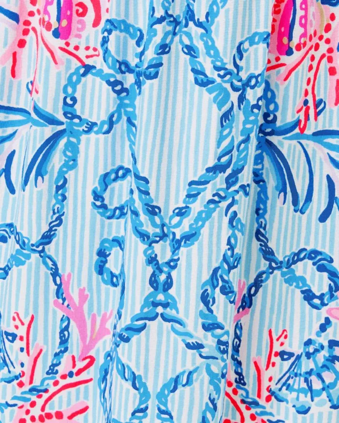 Women Lilly Pulitzer Dresses Steph Halter Midi Dress Roxie Pink X Spearmint Wide Stripe Women Lilly Pulitzer Dresses Steph Halter Midi Dress Roxie Pink X Spearmint Wide Stripe