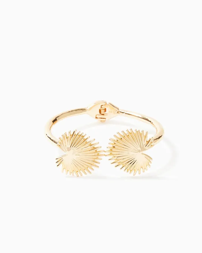 Women Lilly Pulitzer Jewelry Heart And Solstice Bracelet Gold Metallic
