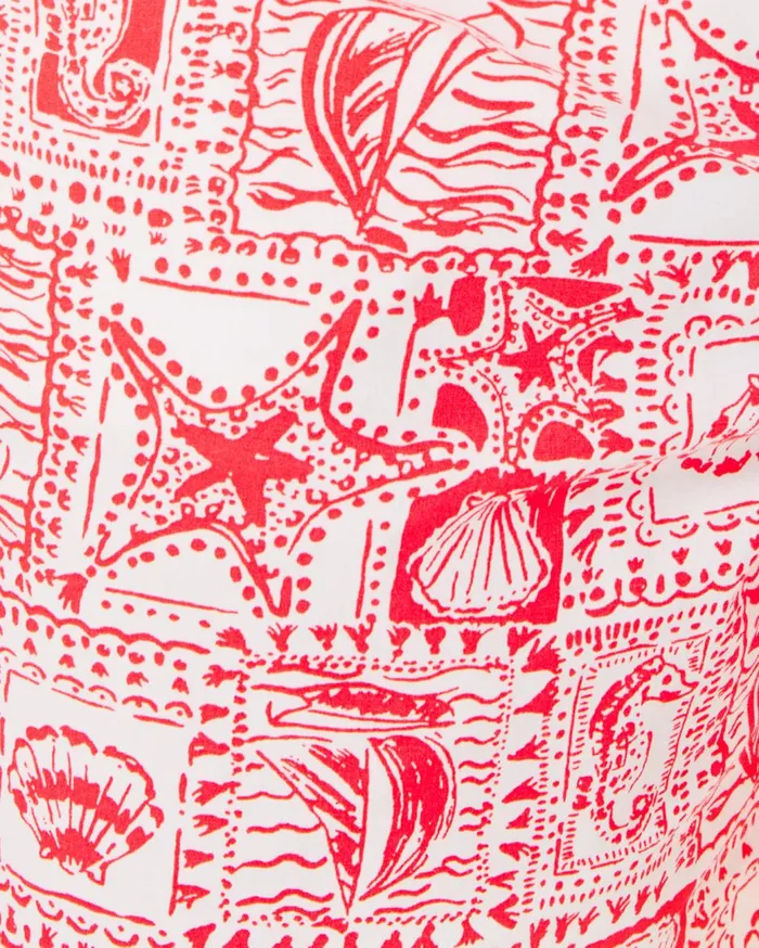 Women Lilly Pulitzer Matching Sets Shelli Stretch Top and Gretchen High Rise Short Set Mizner Red Seaside Harbour Women Lilly Pulitzer Matching Sets Shelli Stretch Top and Gretchen High Rise Short Set Mizner Red Seaside Harbour