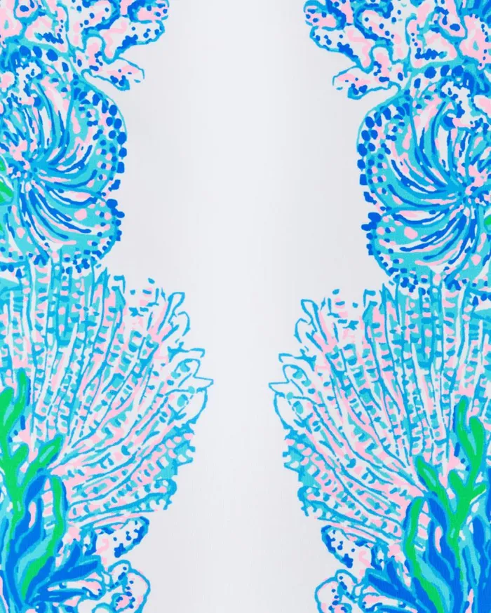 Women Lilly Pulitzer Swim Brin OnePiece Swimsuit Las Olas Aqua Strong Current Sea Engineered One Piece Women Lilly Pulitzer Swim Brin OnePiece Swimsuit Las Olas Aqua Strong Current Sea Engineered One Piece
