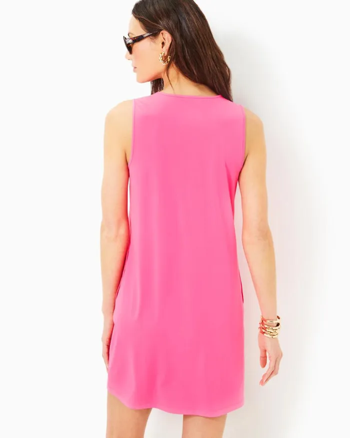 Women Lilly Pulitzer Swim Johana Sleeveless CoverUp Roxie Pink Women Lilly Pulitzer Swim Johana Sleeveless CoverUp Roxie Pink