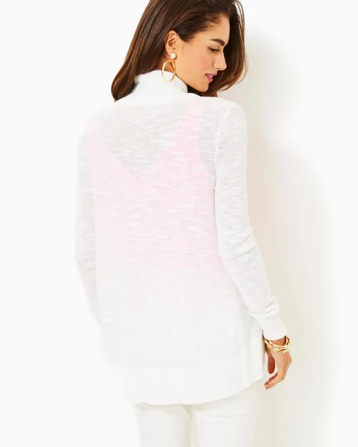 Women Lilly Pulitzer Tops Amalie Cardigan Resort White Women Lilly Pulitzer Tops Amalie Cardigan Resort White
