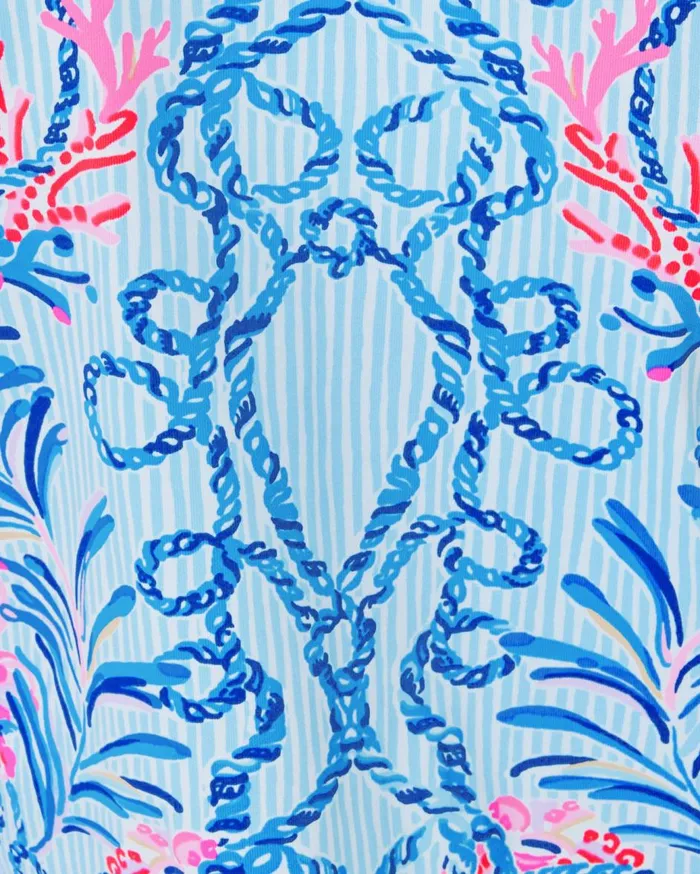 Women Lilly Pulitzer Tops UPF 50 ChillyLilly Karina Tunic Multi Naut Today Engineered Chillylilly Women Lilly Pulitzer Tops UPF 50 ChillyLilly Karina Tunic Multi Naut Today Engineered Chillylilly