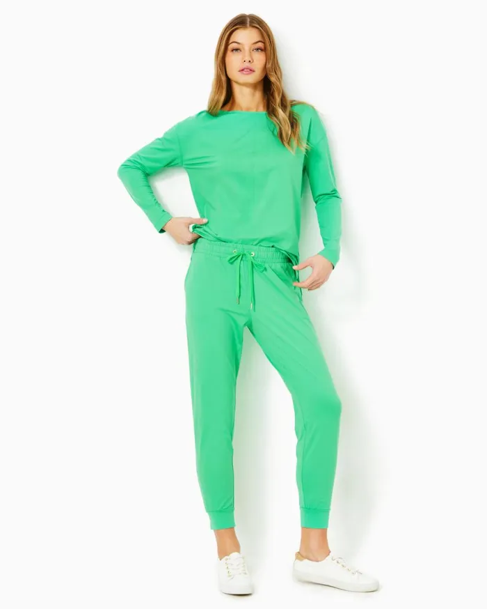 Women Lilly Pulitzer Tops UPF 50 Karessa Top Spearmint