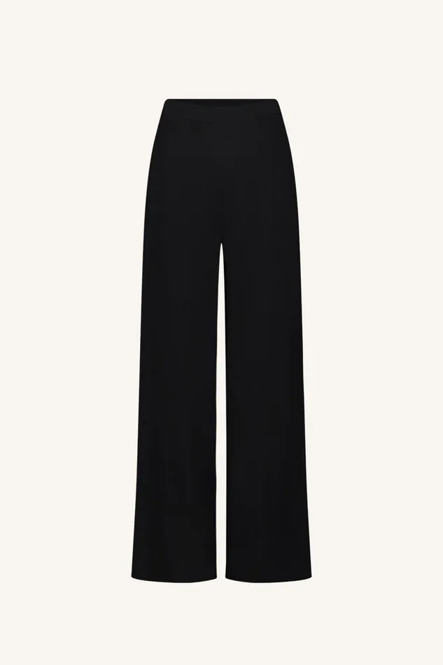 Women Lumi Pants Jet Black Bybar Trousers