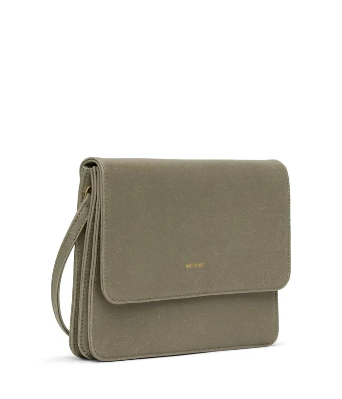 Women Lysa Vegan Crossbody Bag 8211 Vintage Sage Matt and Nat Crossbody Women Lysa Vegan Crossbody Bag 8211 Vintage Sage Matt and Nat Crossbody