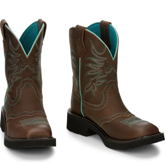WOMEN Mandra 8034 Western Boot Chocolate Justin Boots Western