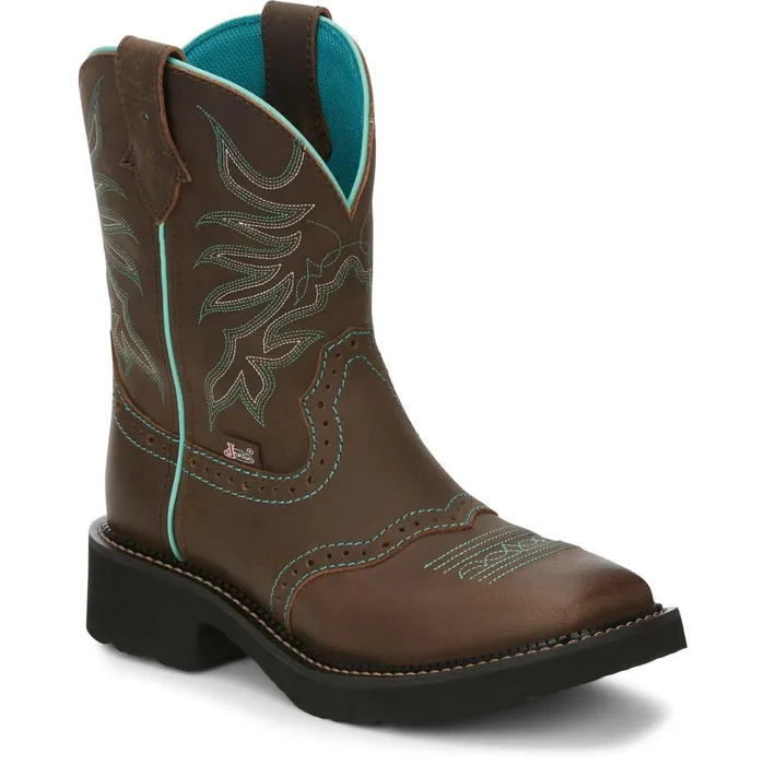 WOMEN Mandra 8034 Western Boot Chocolate Justin Boots Western