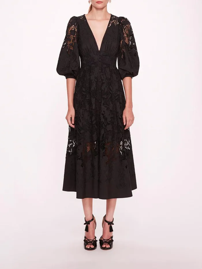 Women Marchesa Dresses Jessamine Black