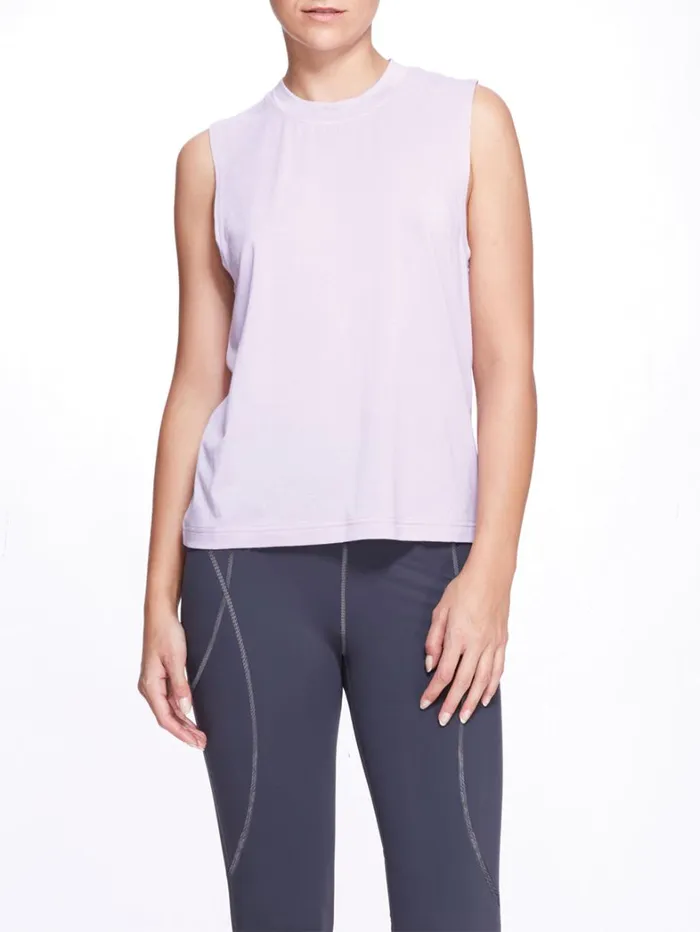 Women Marchesa Tops Lavender Women039s Workout Tank Top Lavender