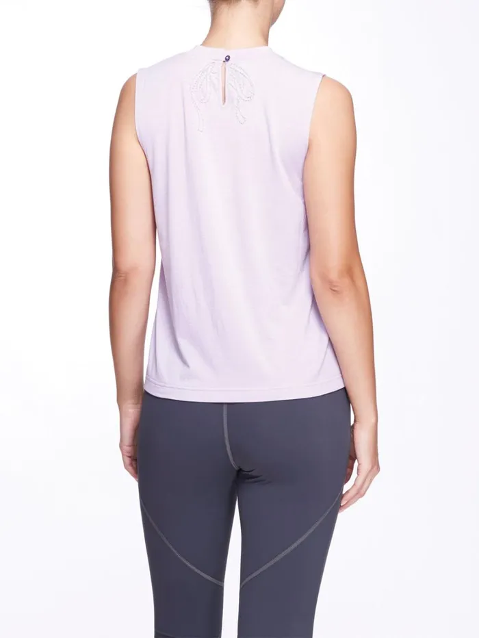 Women Marchesa Tops Lavender Women039s Workout Tank Top Lavender