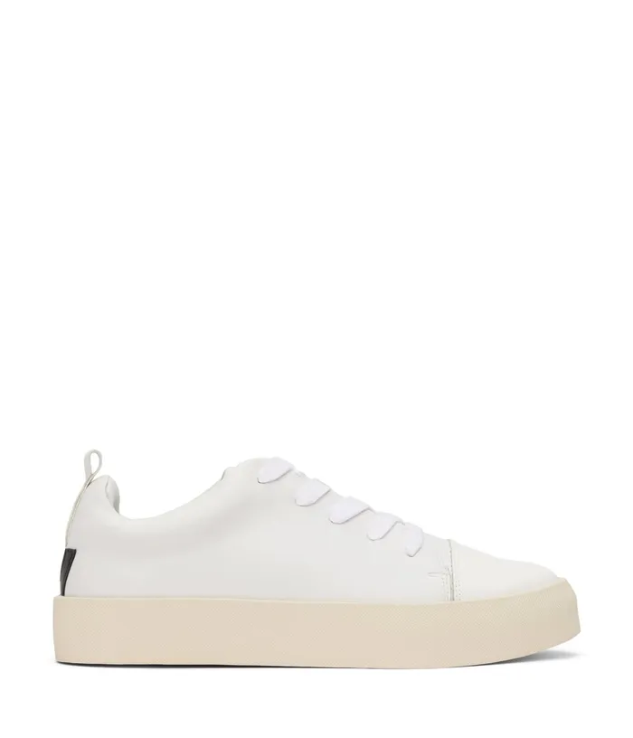 Women Marci Vegan Sneakers Whitepink Matt and Nat Sneakers